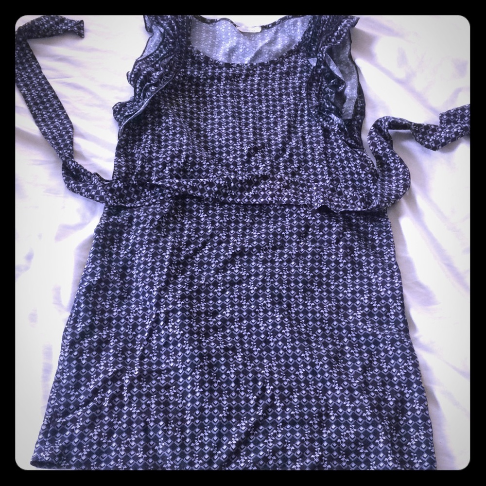 CUTE Everly Frilled sleeveless mini dress!